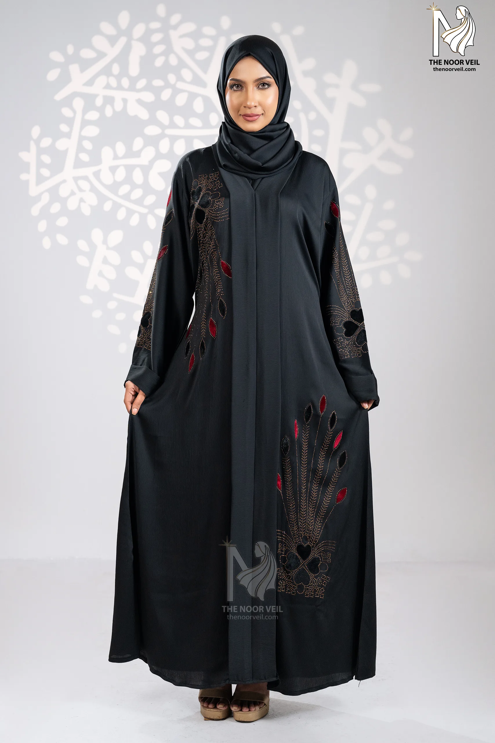 MOYURI ABAYA BLACK