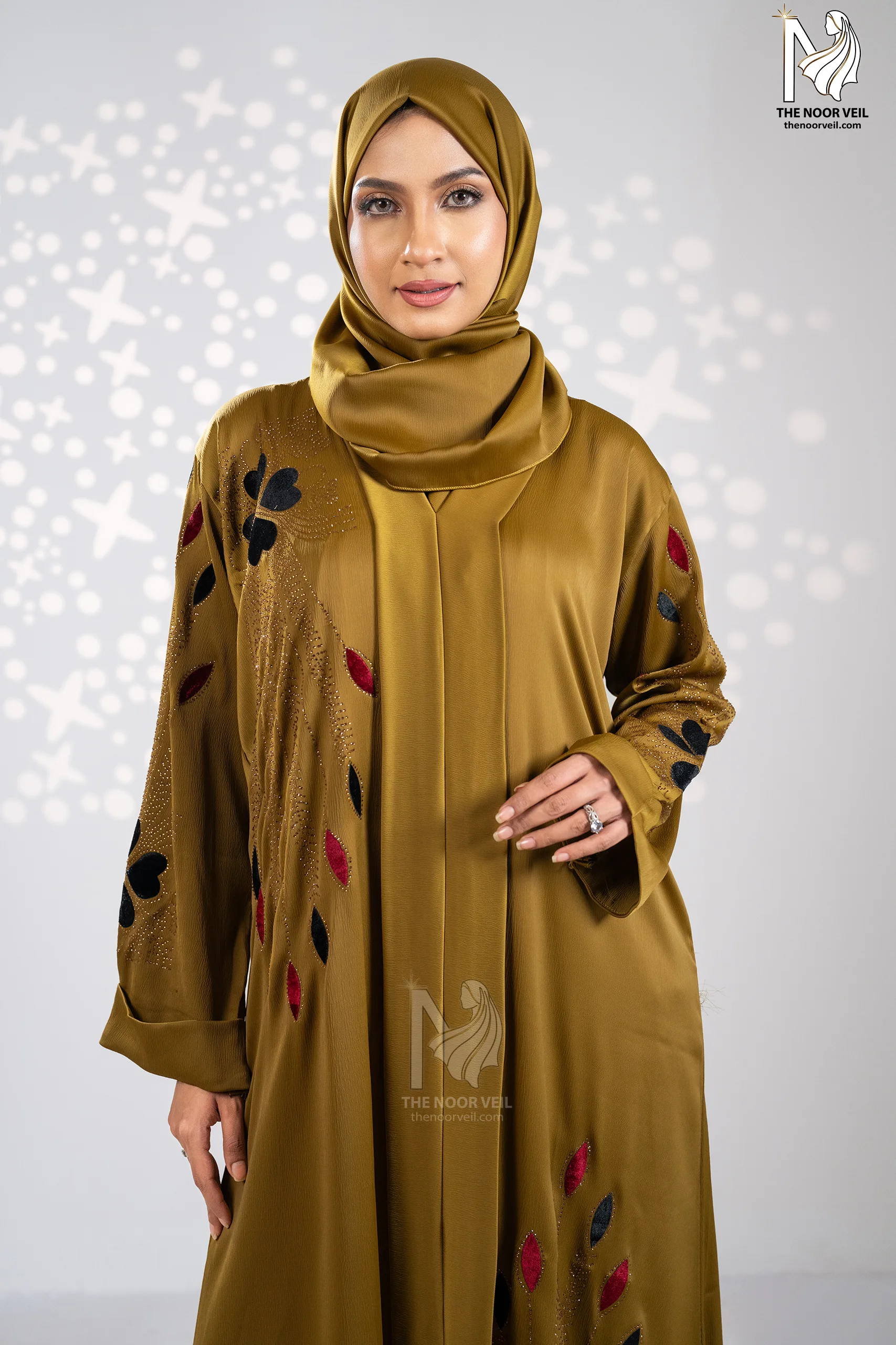 protrait of moyuri abaya wood